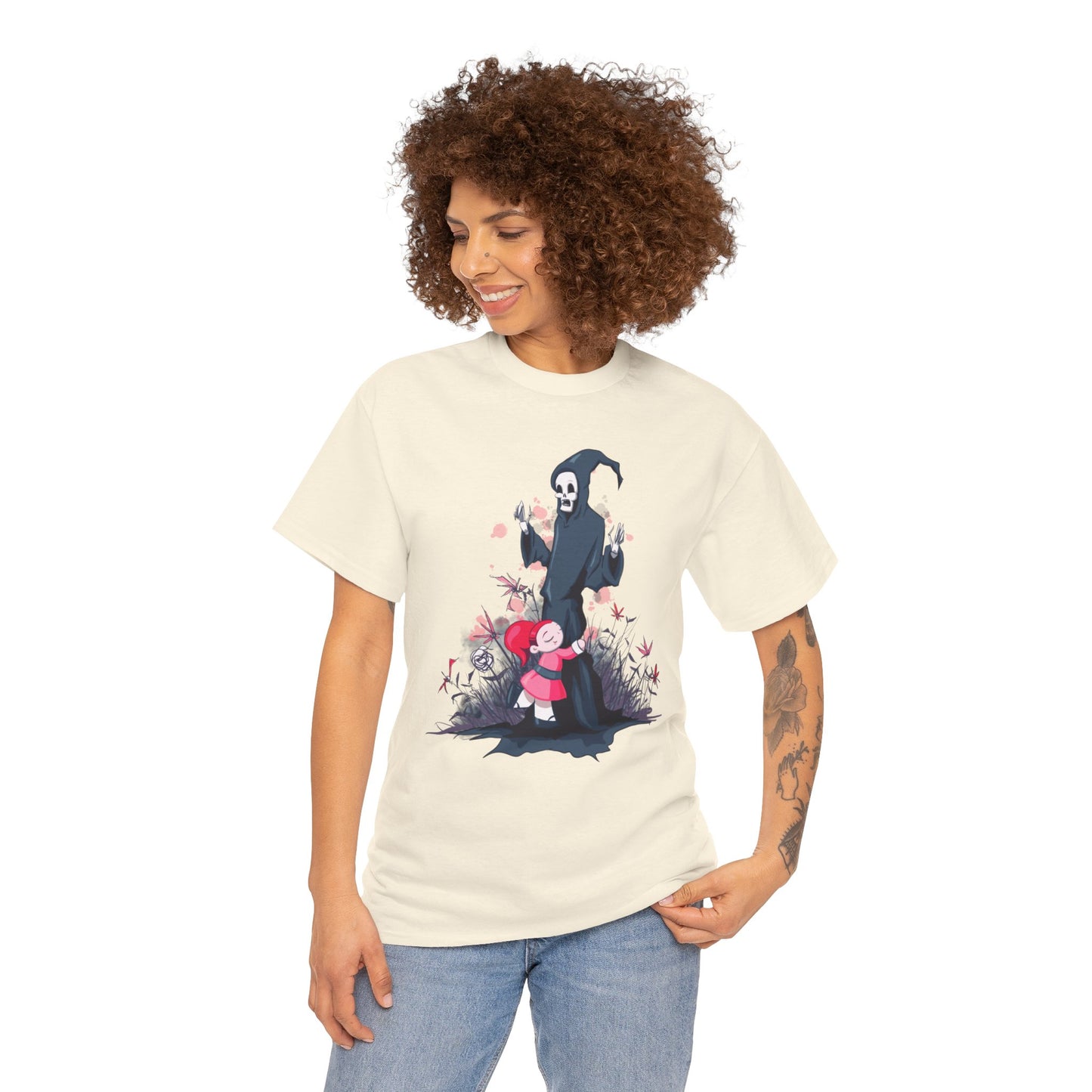 Reaper Hug Unisex Heavy Cotton Tee