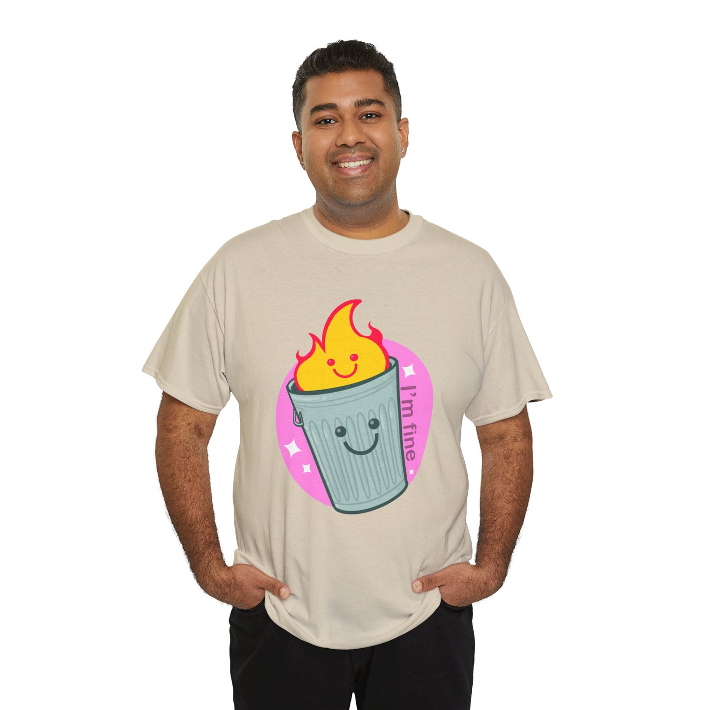 Trash Fire Unisex Heavy Cotton Tee
