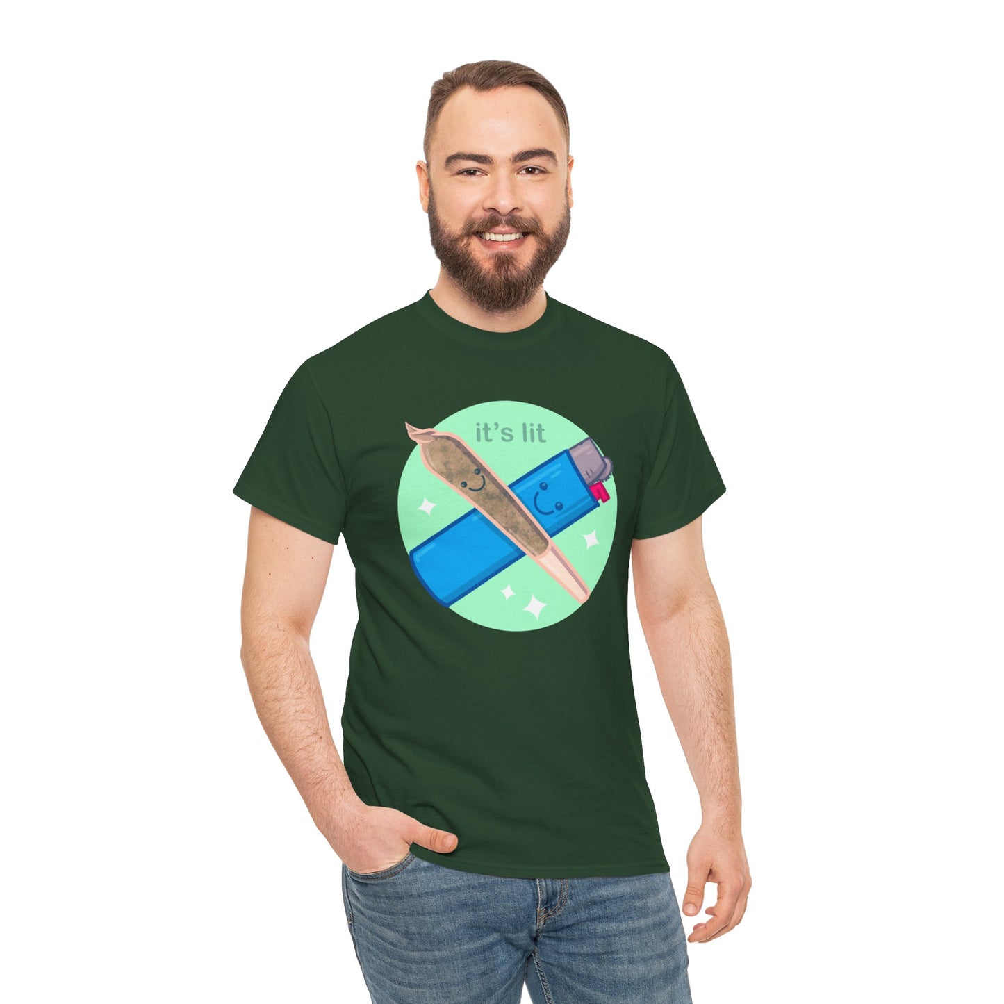 It's Lit Unisex Heavy Cotton Tee