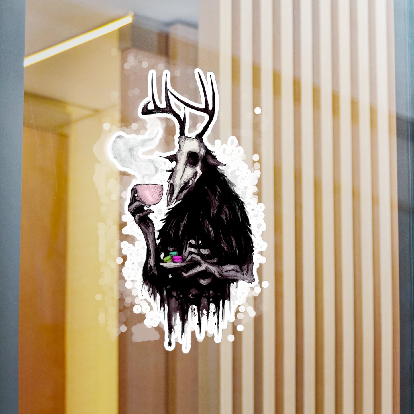 Tea Time Kiss-Cut Vinyl Decal