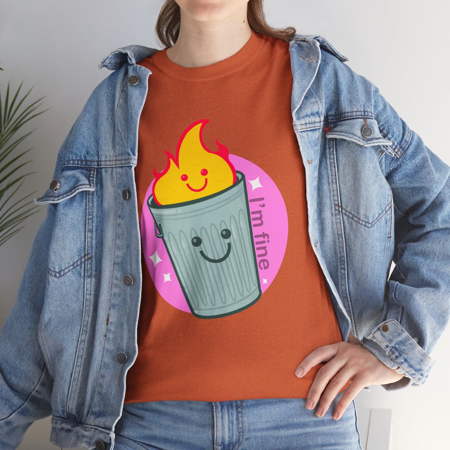 Trash Fire Unisex Heavy Cotton Tee