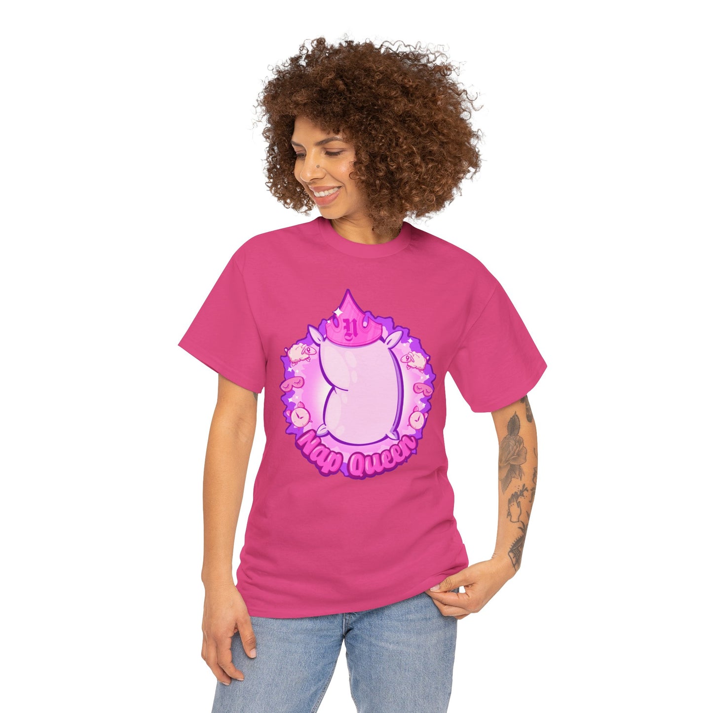 Nap Queen Unisex Heavy Cotton Tee