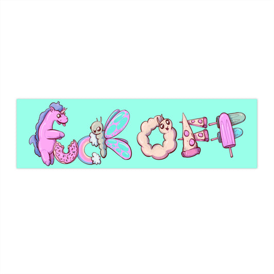 Majestic AF Car Bumper Stickers