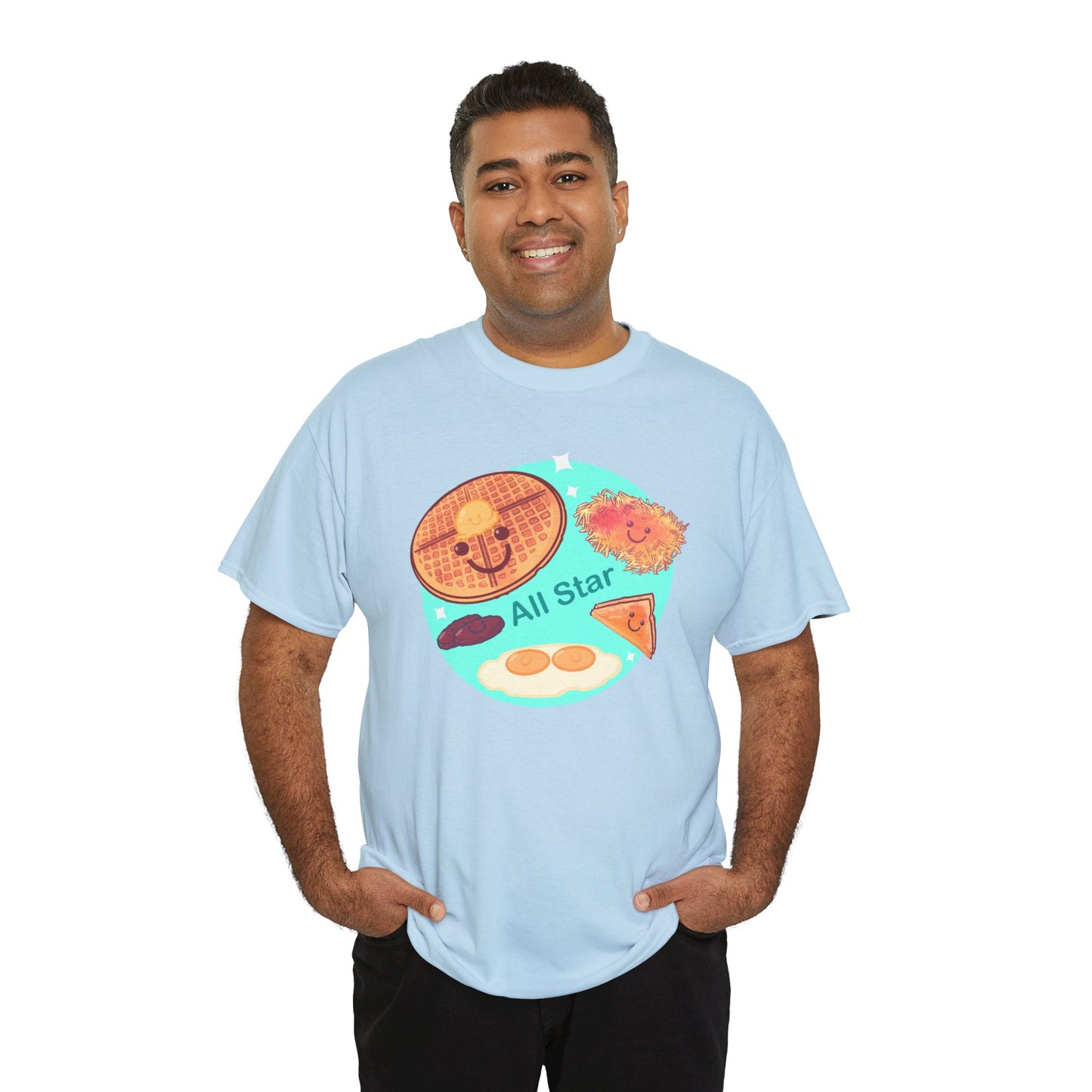 All Star Breakfast Unisex Heavy Cotton Tee
