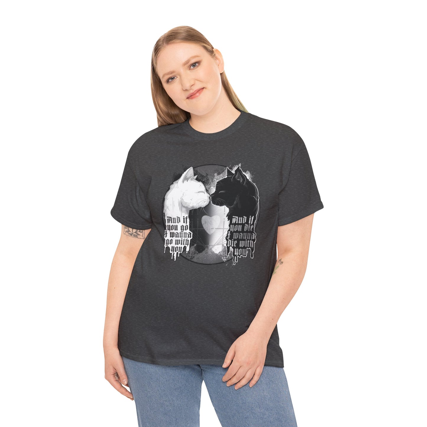 Lonely Cats Unisex Heavy Cotton Tee