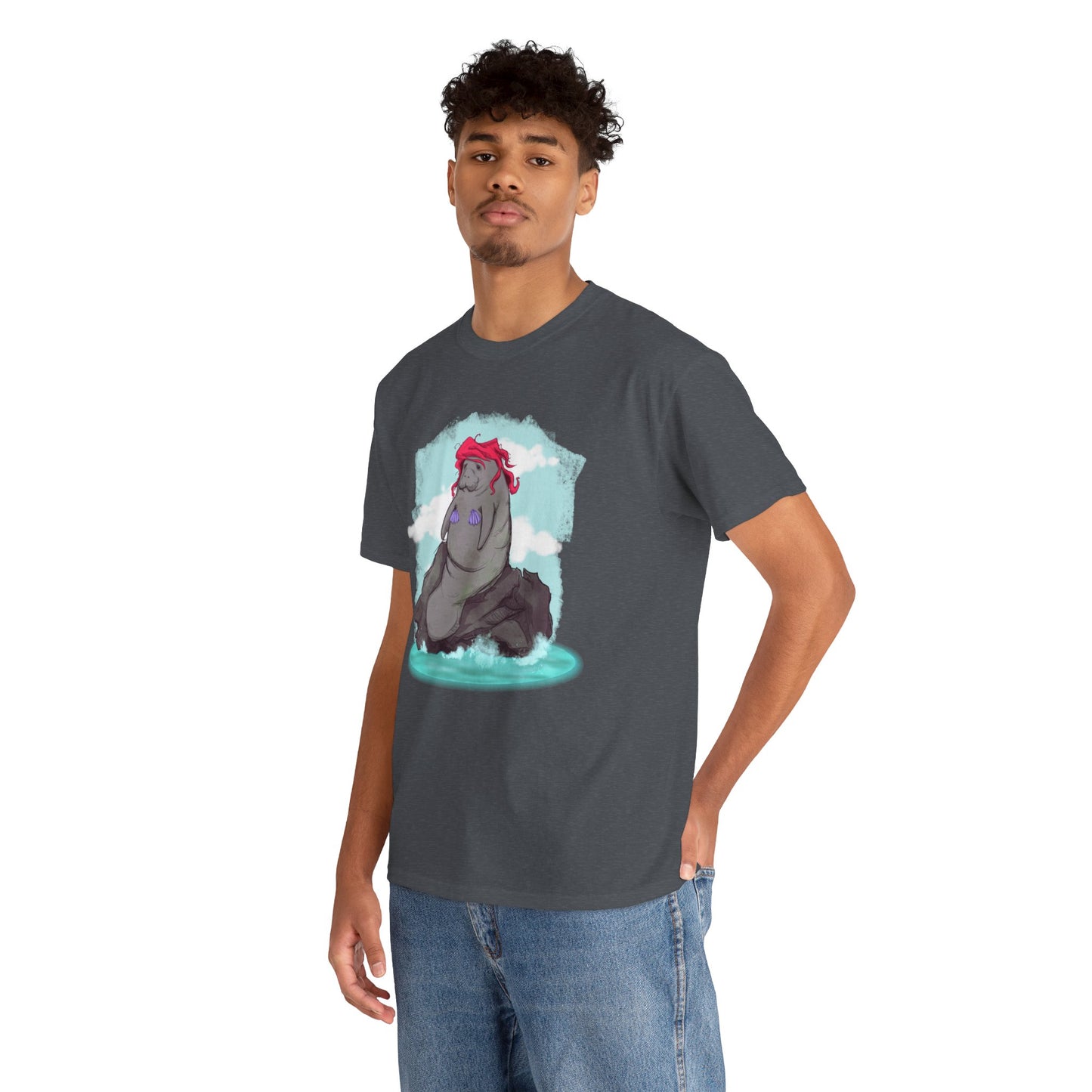 The Big Manatee Unisex Heavy Cotton Tee