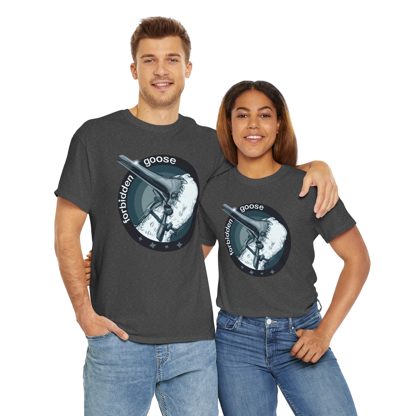 Forbidden Goose Unisex Heavy Cotton Tee