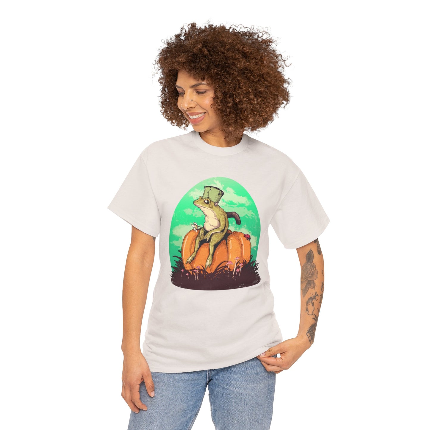 Frogenstein Unisex Heavy Cotton Tee