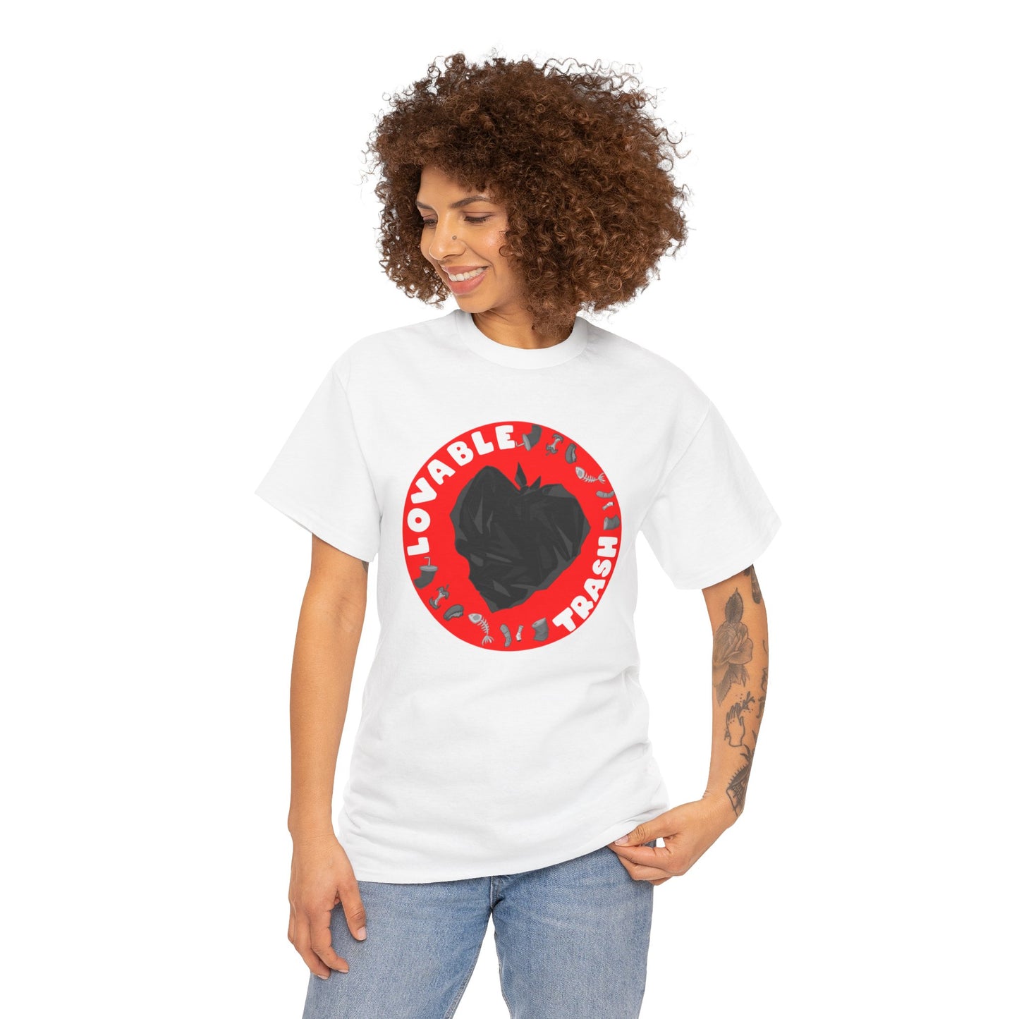 Loveable Trash Unisex Heavy Cotton Tee