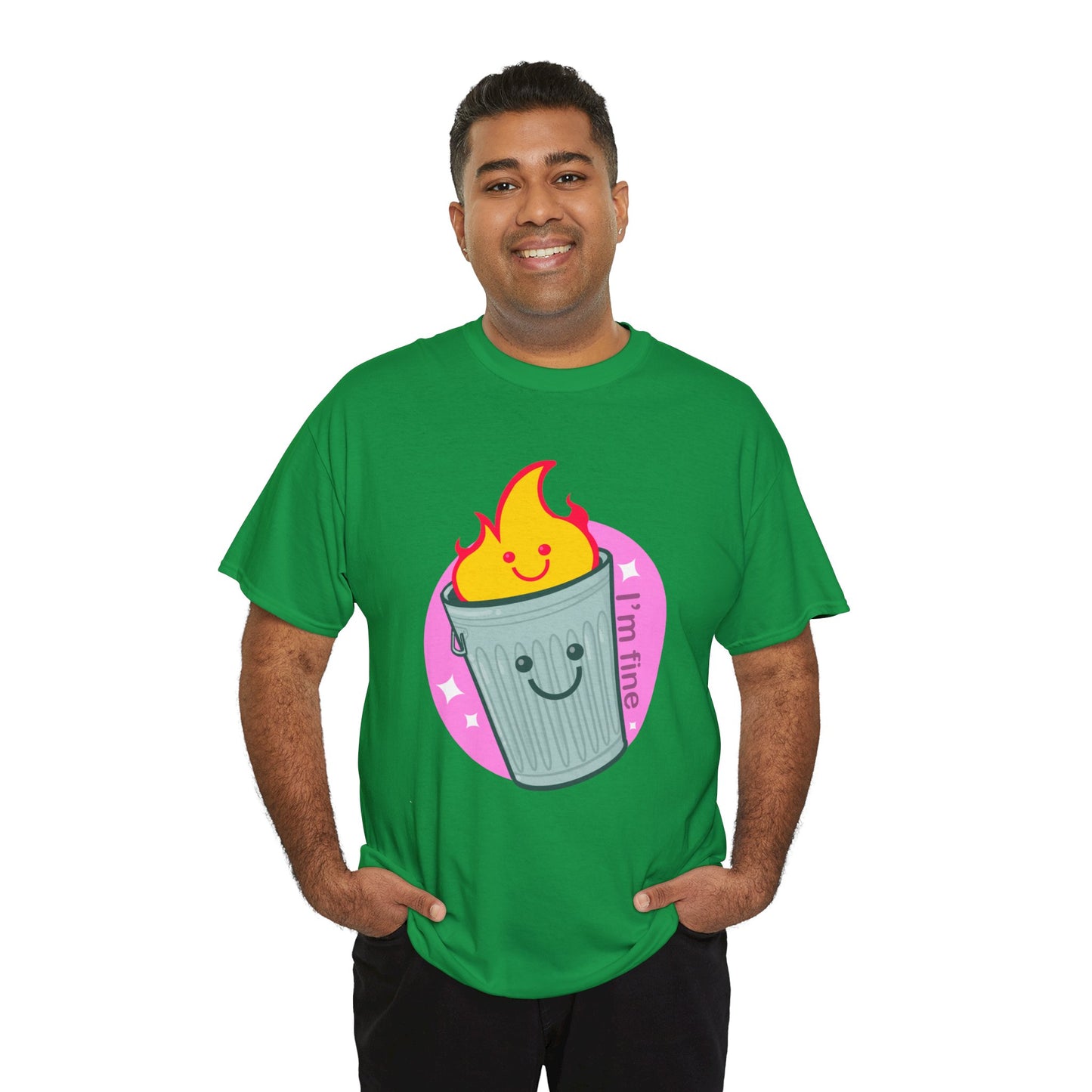 Trash Fire Unisex Heavy Cotton Tee