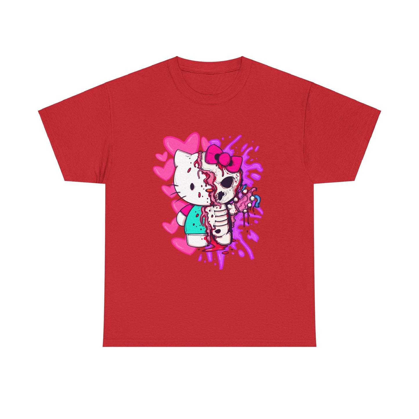 Zombie Kitty Unisex Heavy Cotton Patreon Tee