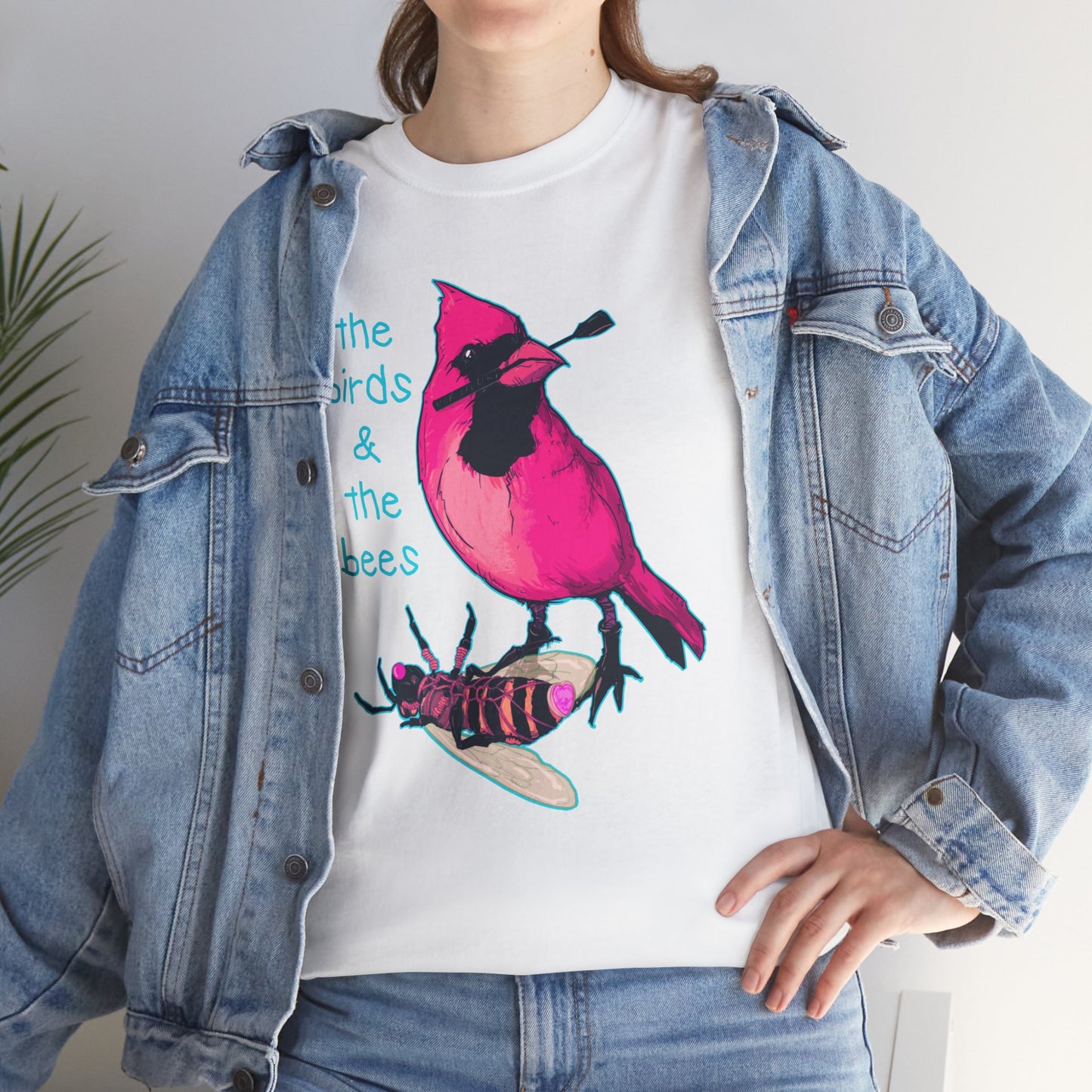 The Birds & The Bees Unisex Heavy Cotton Tee