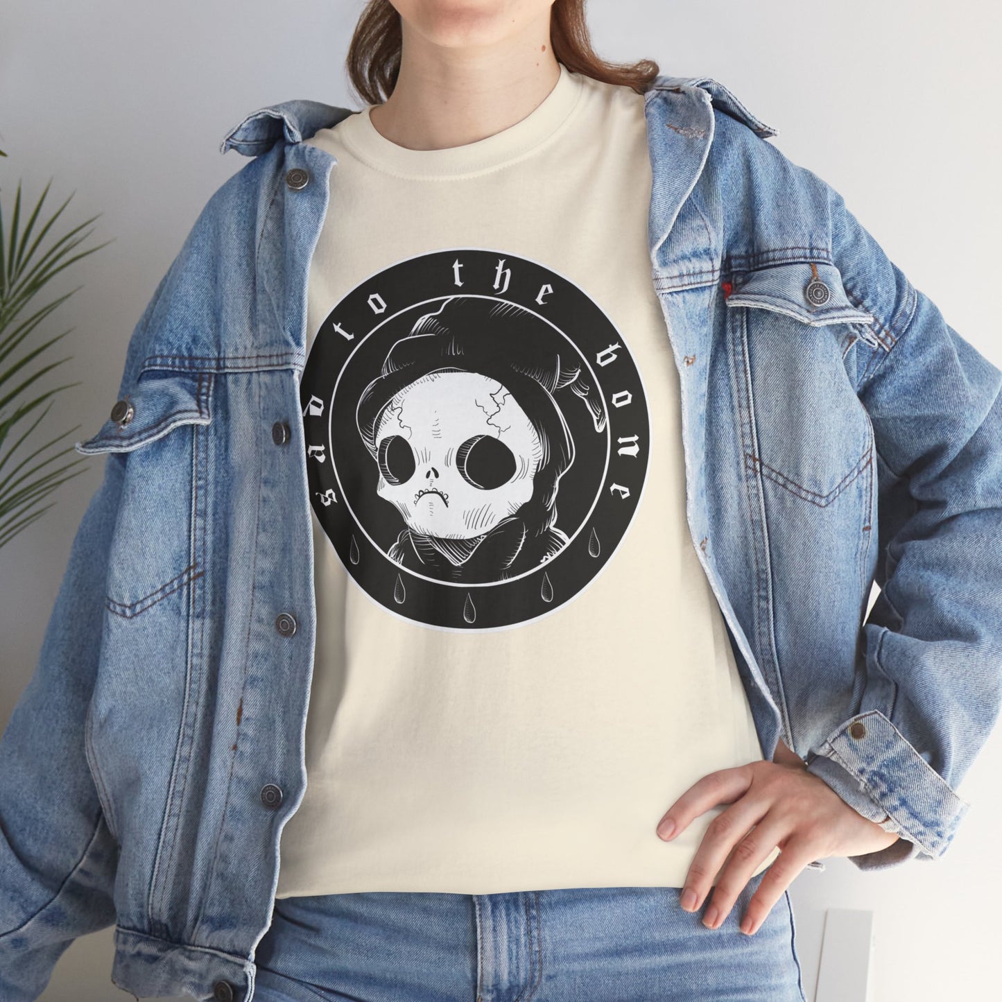 Sad To The Bone Unisex Heavy Cotton Tee
