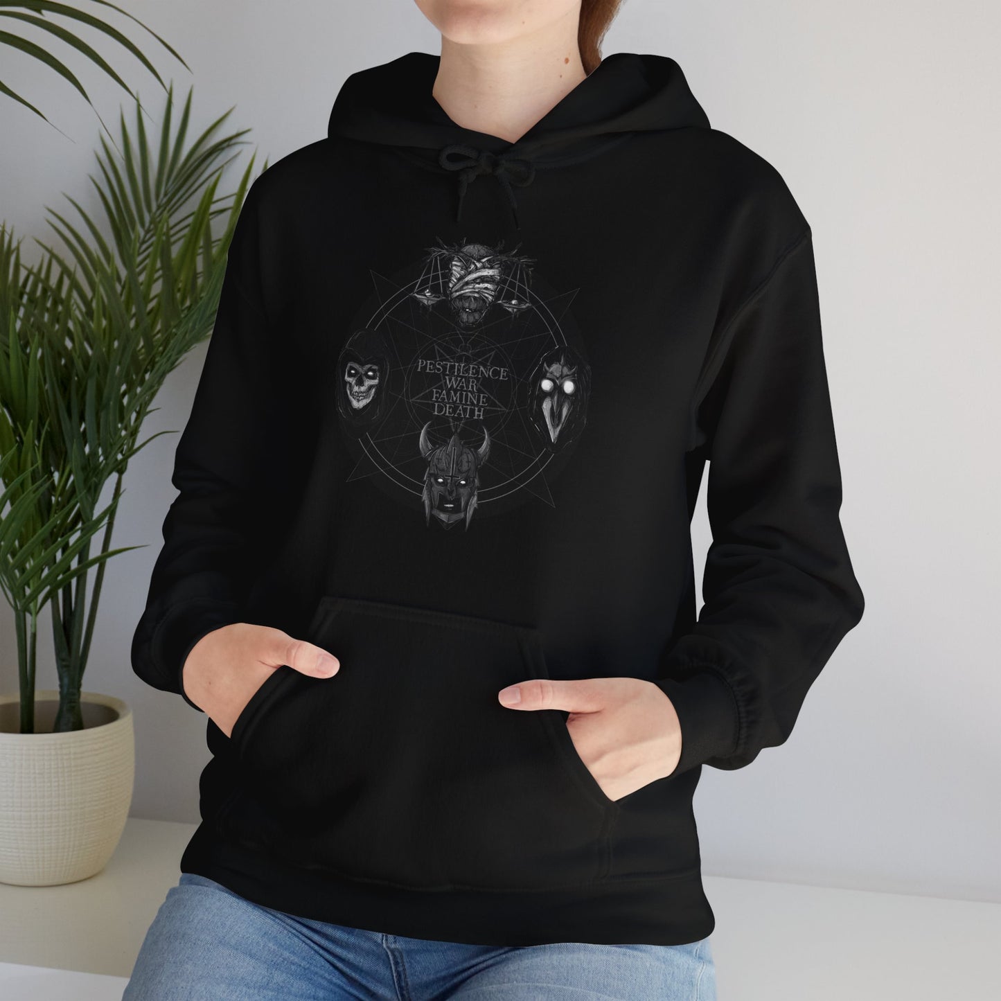 Four Horseman Unisex Heavy Blend Hooded Sweatshirt