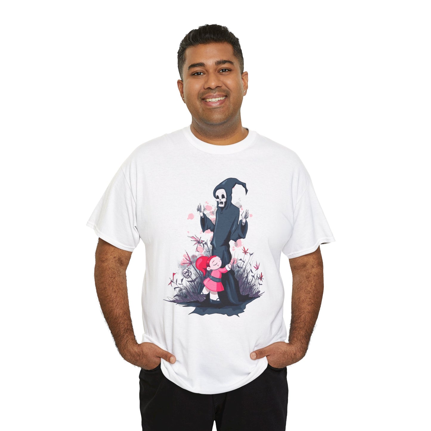 Reaper Hug Unisex Heavy Cotton Tee