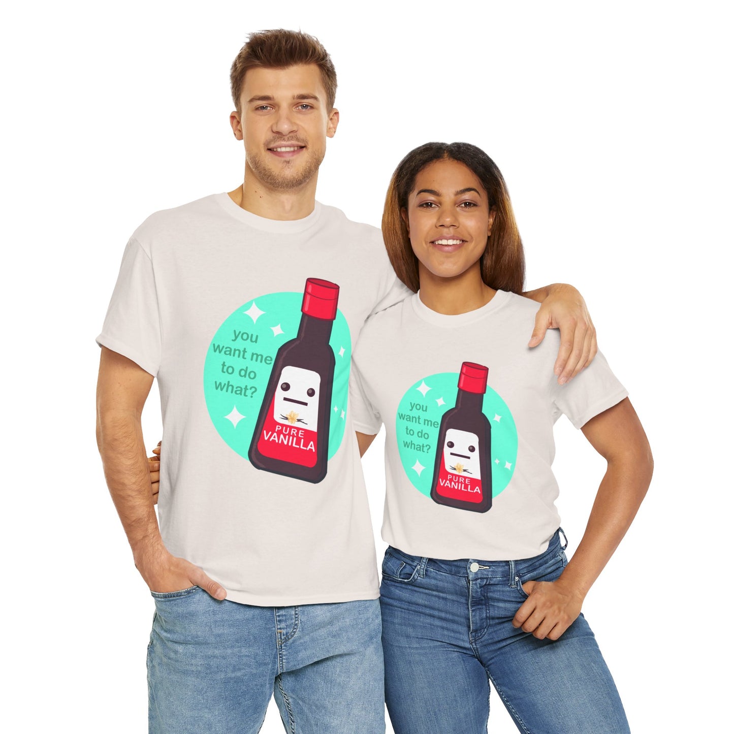 Vanilla Unisex Heavy Cotton Tee