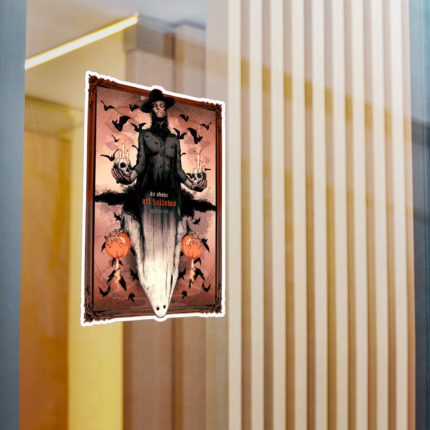 As Above So Below All Hallows Kiss-Cut Vinyl Decal