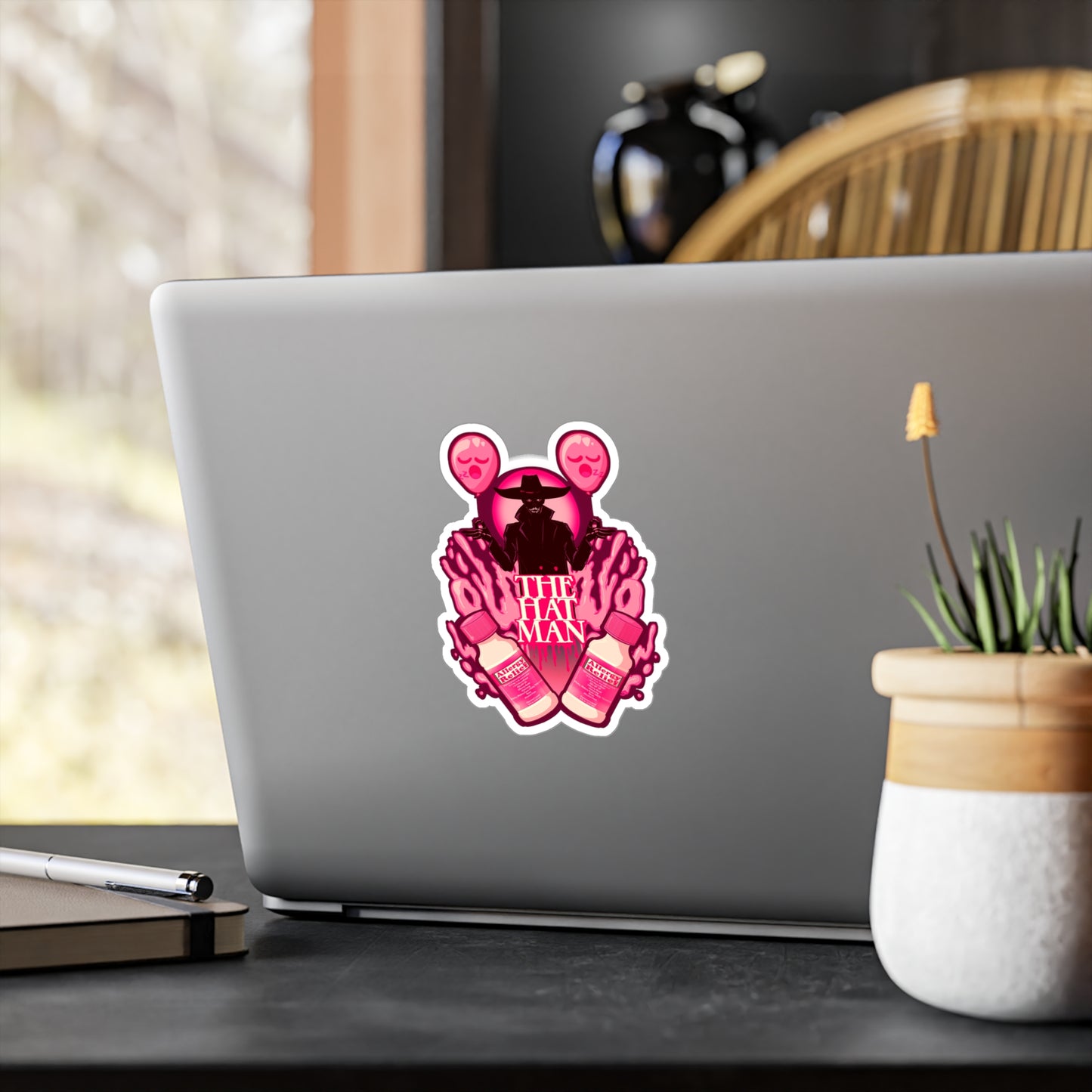 The Hat Man Kiss-Cut Vinyl Decal