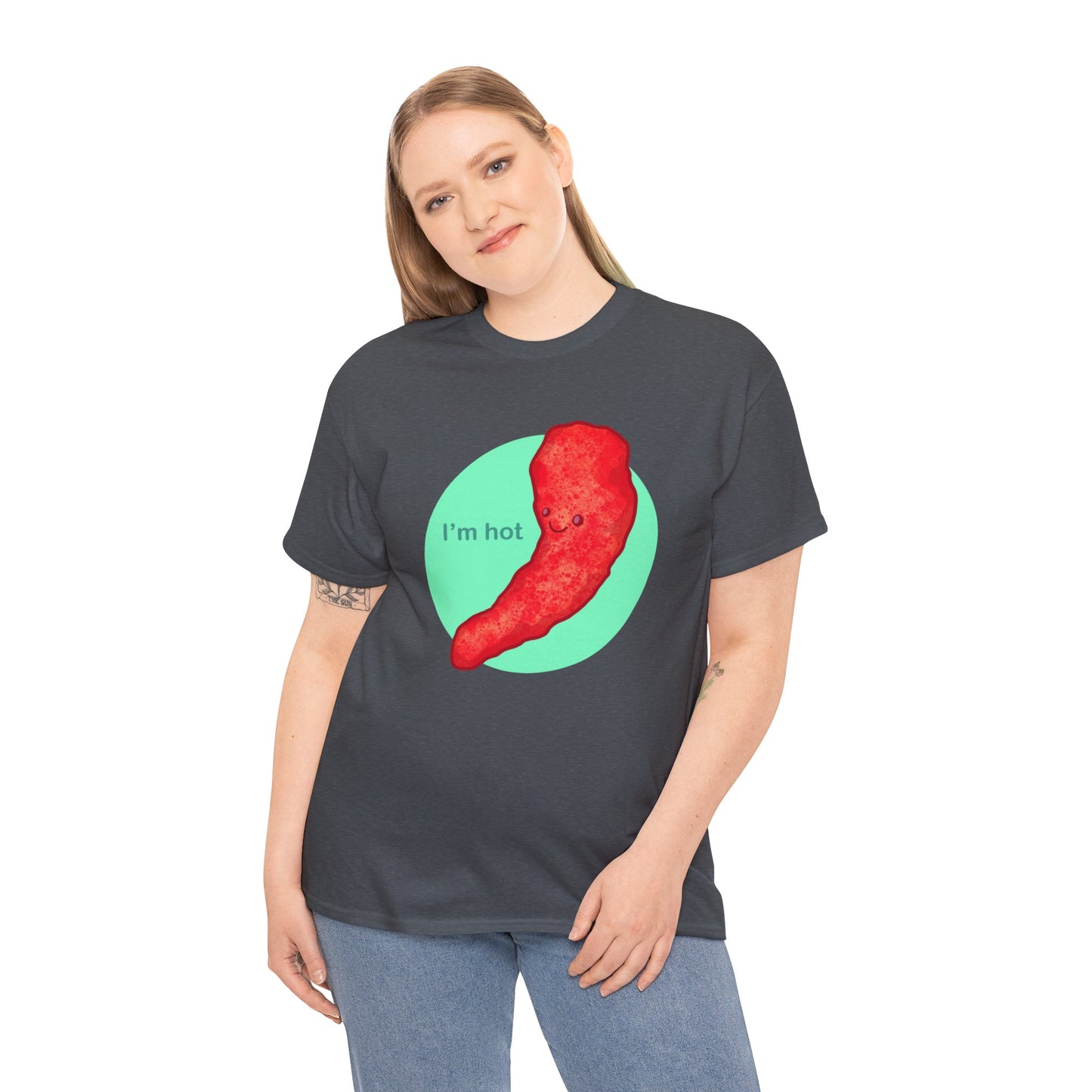 I'm Hot Unisex Heavy Cotton Tee
