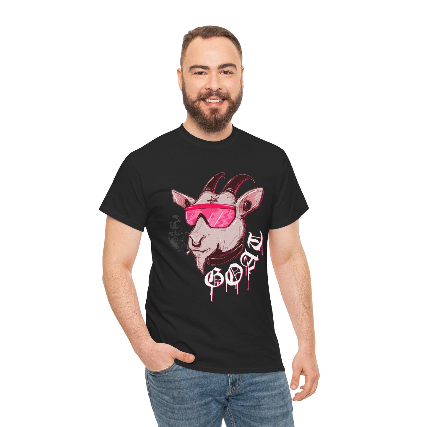 GOAT Unisex Heavy Cotton Tee