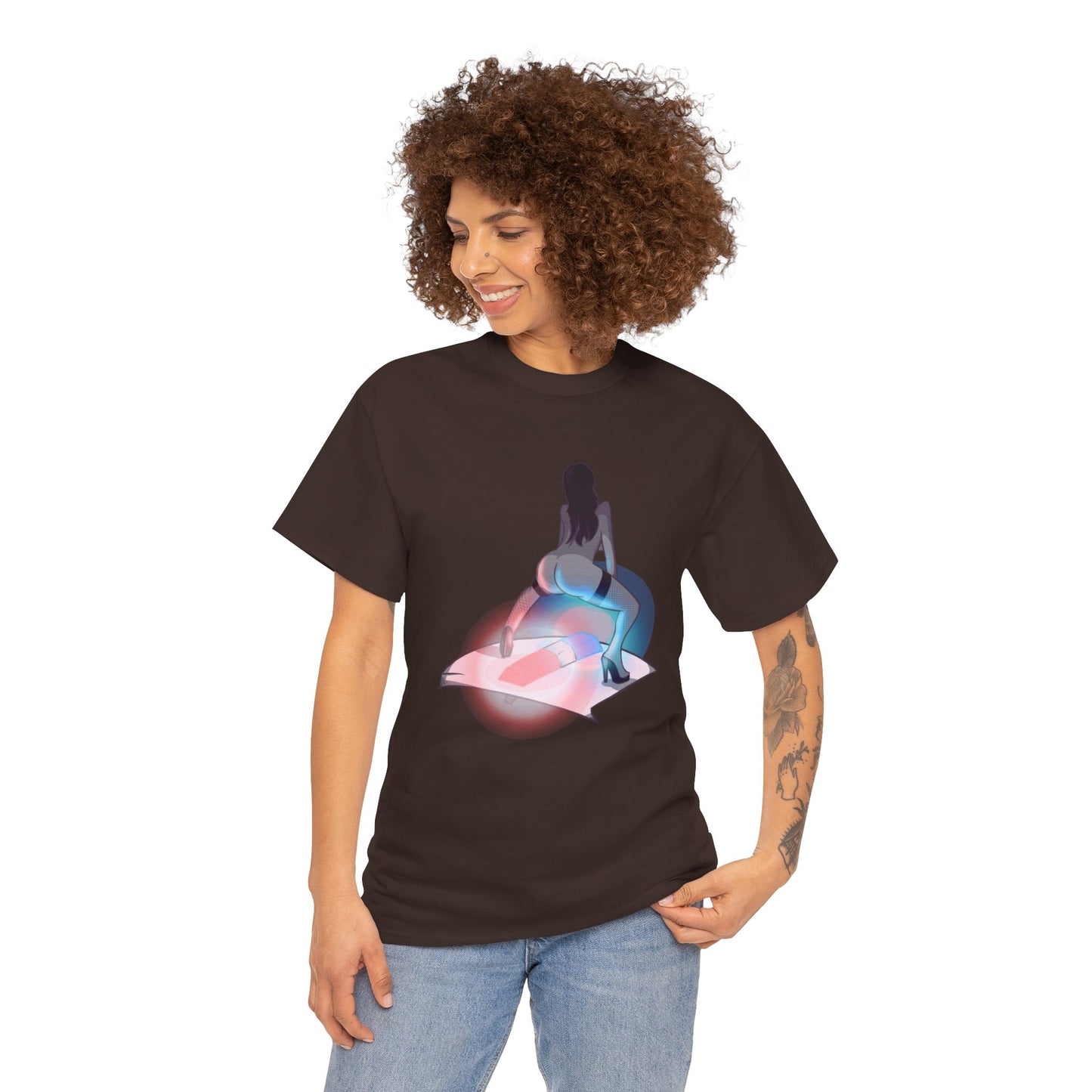 Twerking Under Influence Unisex Heavy Cotton Tee