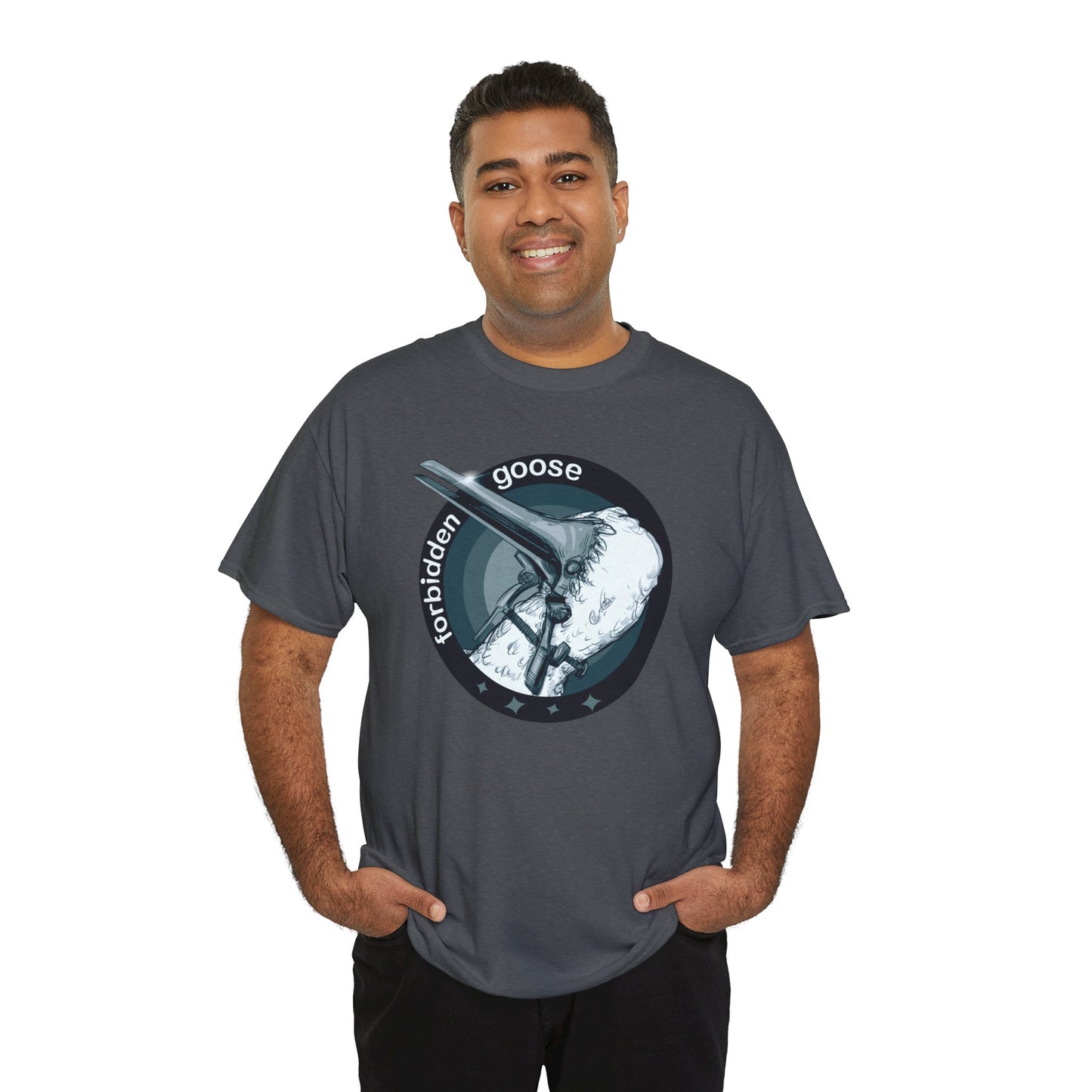 Forbidden Goose Unisex Heavy Cotton Tee