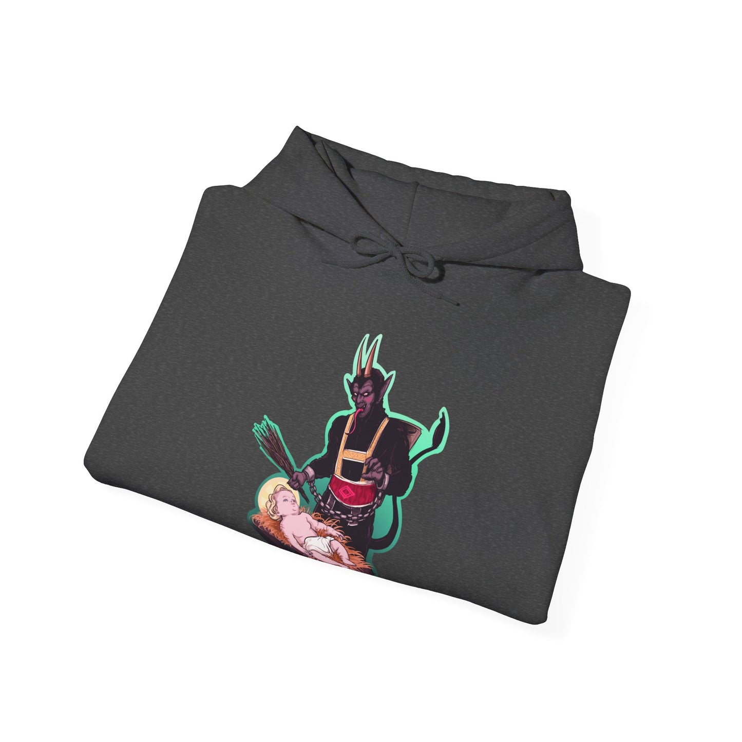 The First Krampus Unisex Heavy Blend Hooded Sweatshirt