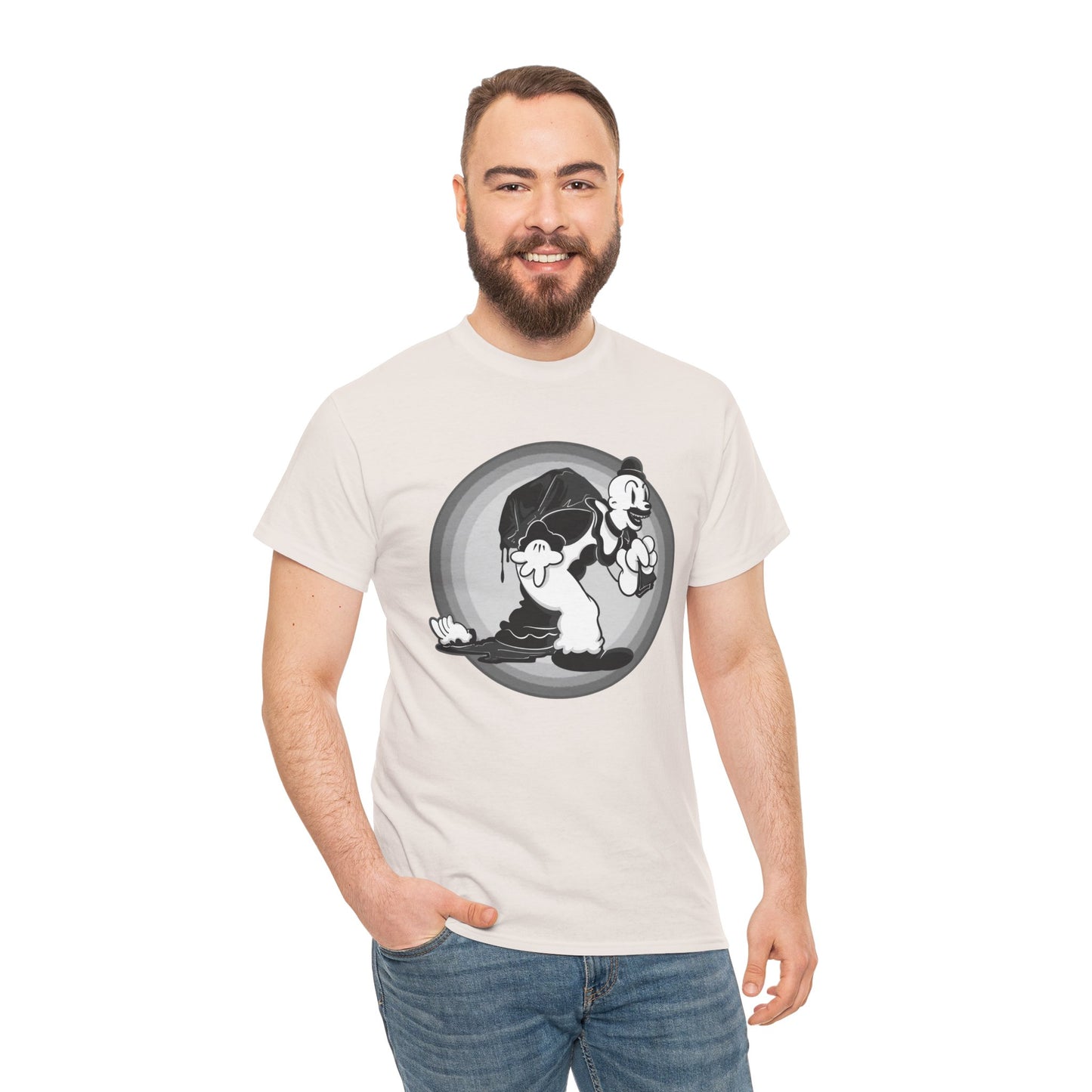 Rubber Hose Art Unisex Heavy Cotton Tee