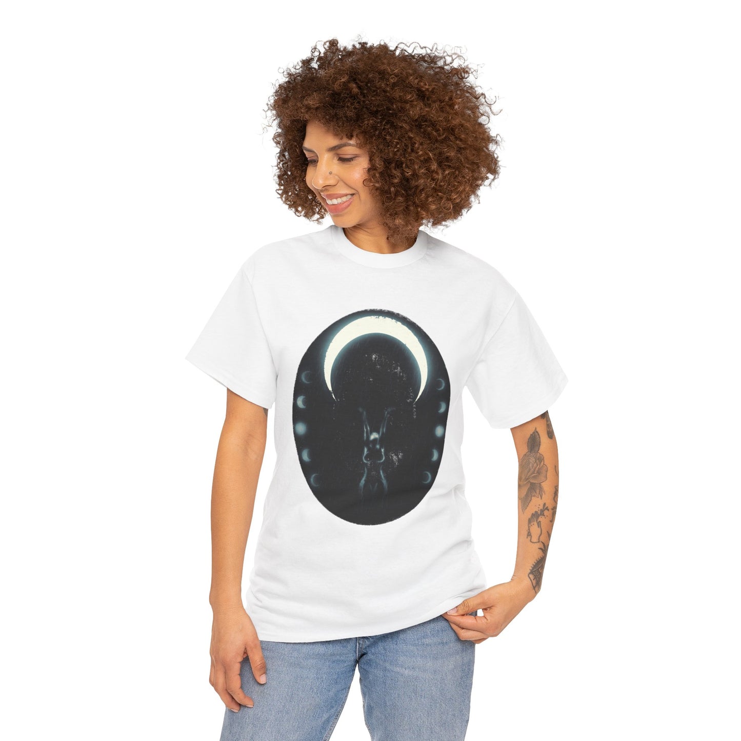 Moon Bath Unisex Heavy Cotton Tee