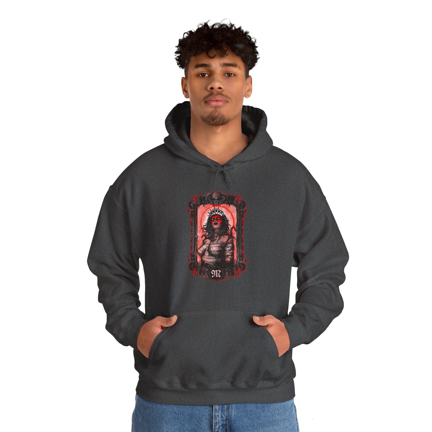 Queen Medusa Unisex Heavy Blend Hooded Sweatshirt