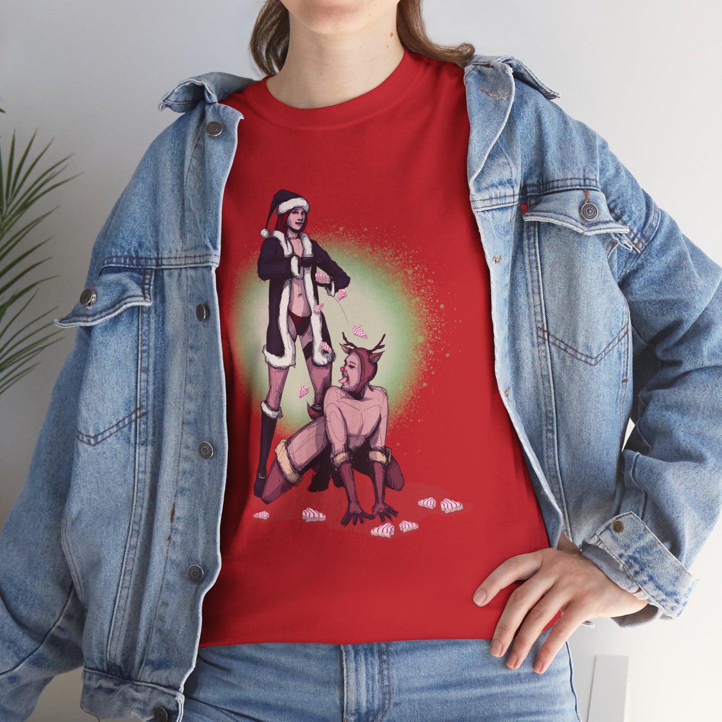 Christmas Rain Unisex Heavy Cotton Tee