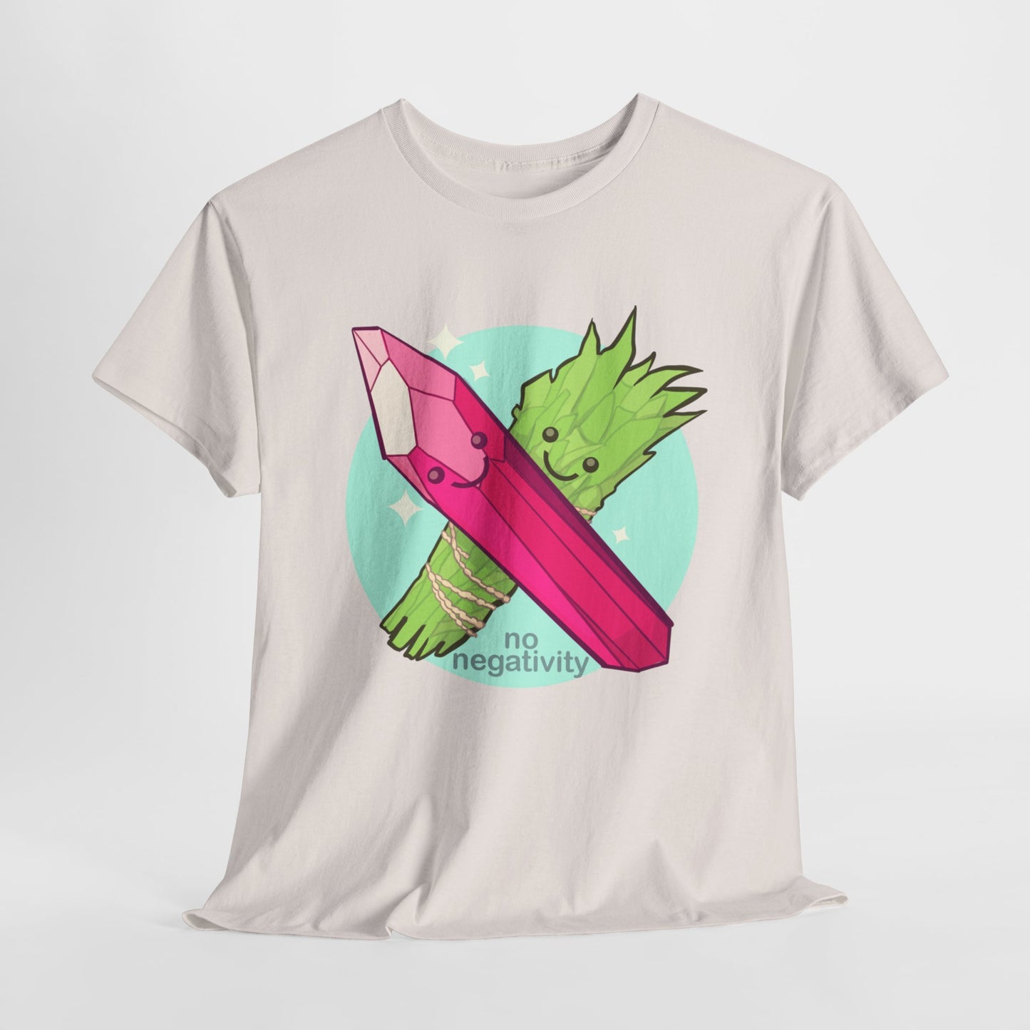 No Negativity Unisex Heavy Cotton Tee