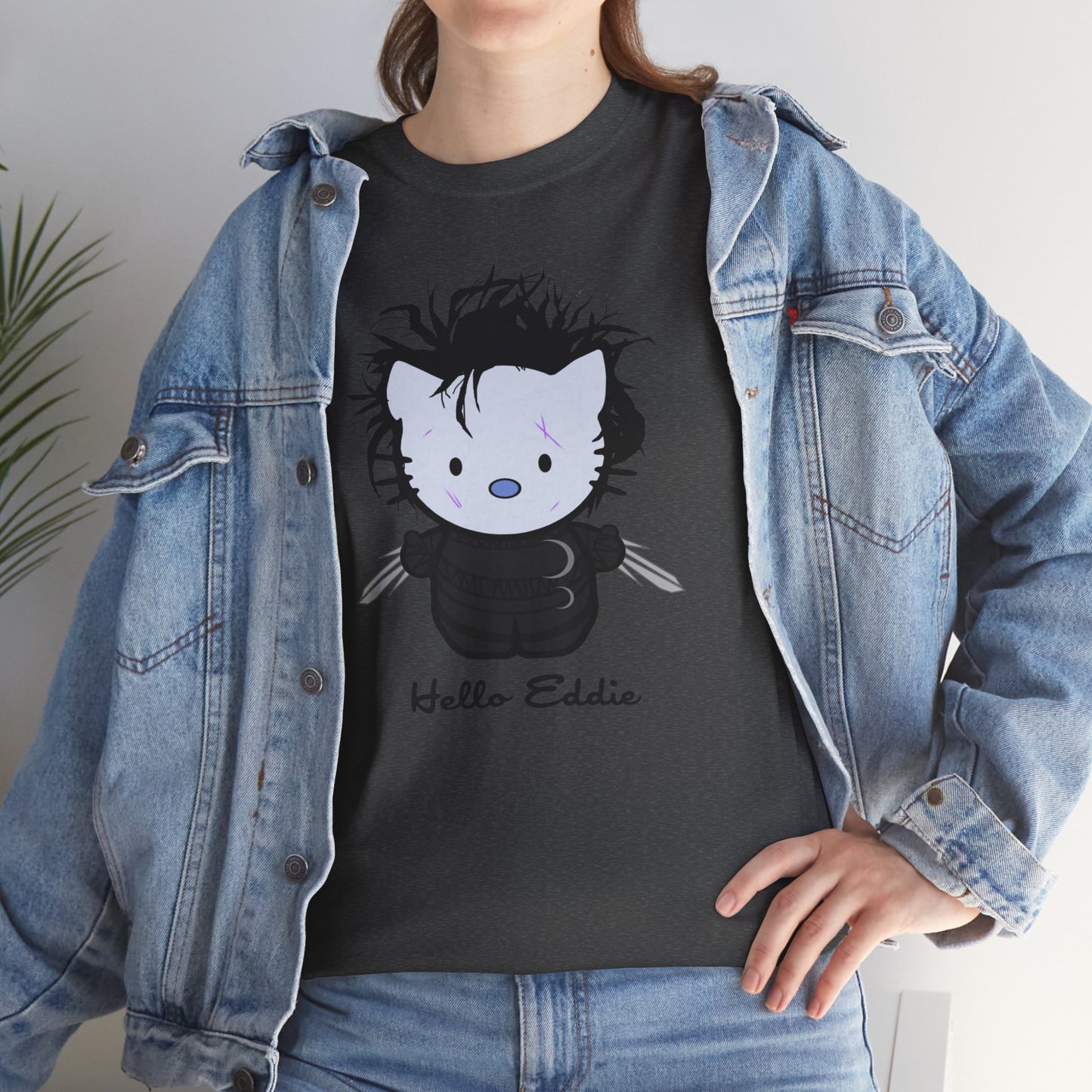 Hello Eddie Unisex Heavy Cotton Patreon Tee