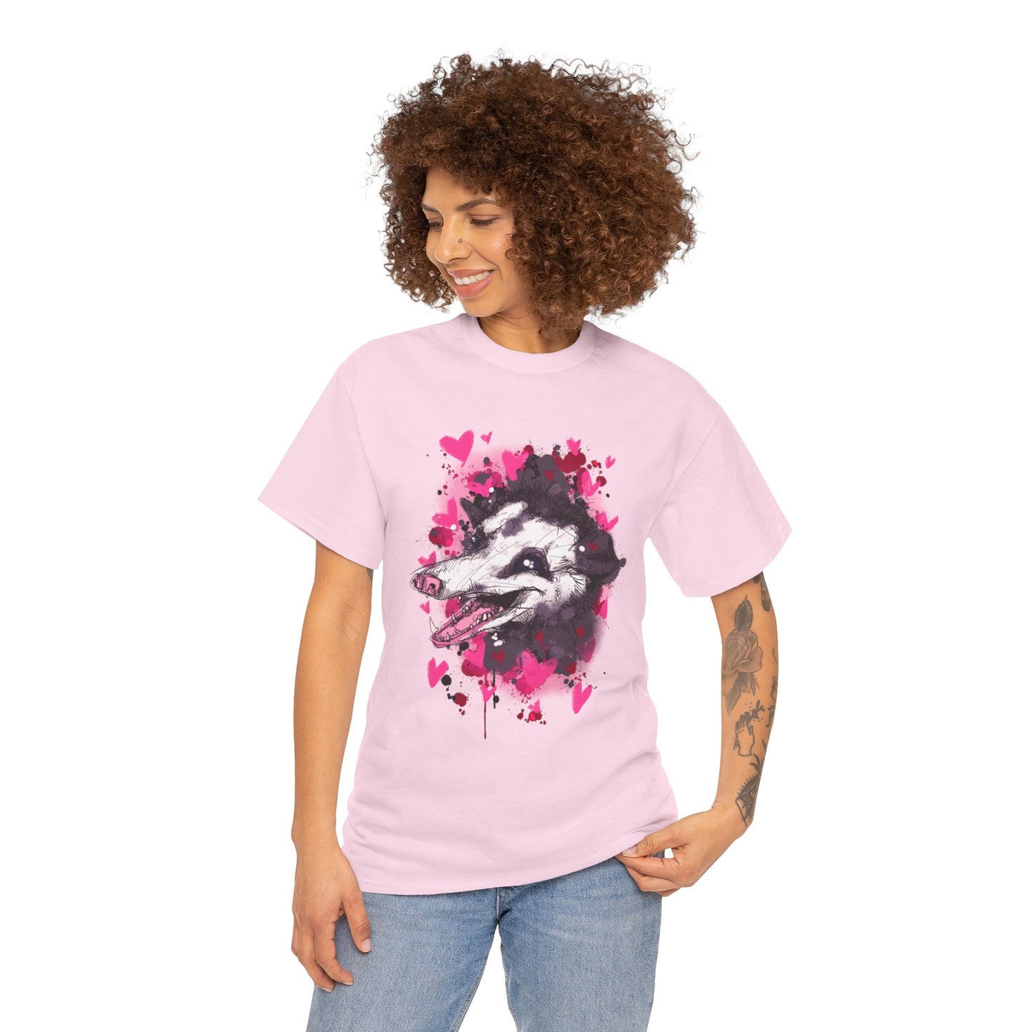 Opossum Unisex Heavy Cotton Tee