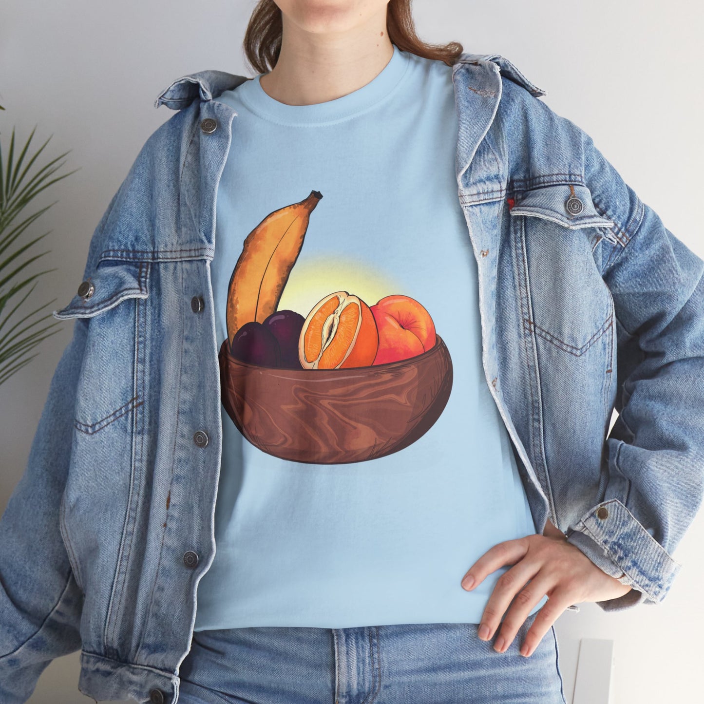 Adult Fruit Basket Unisex Heavy Cotton Tee