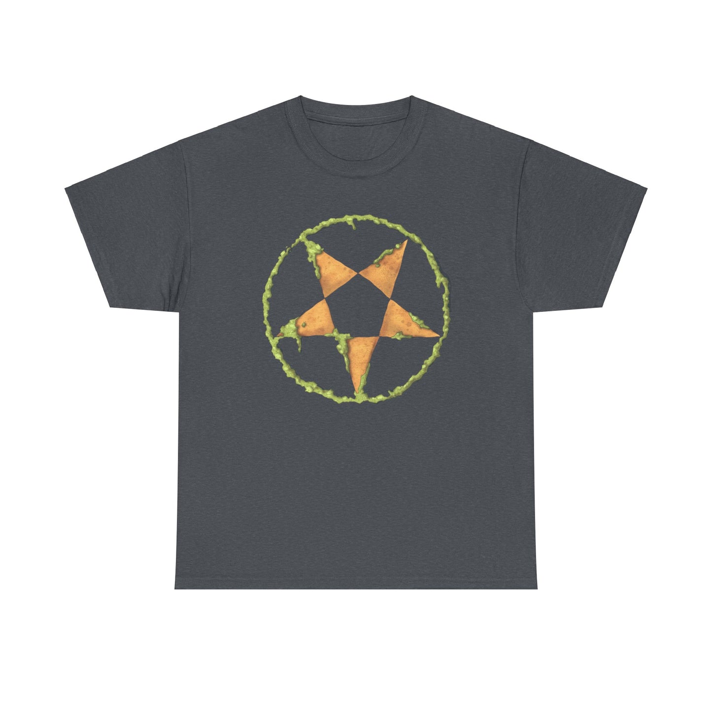 Guacamole Pentagram Unisex Heavy Cotton Tee