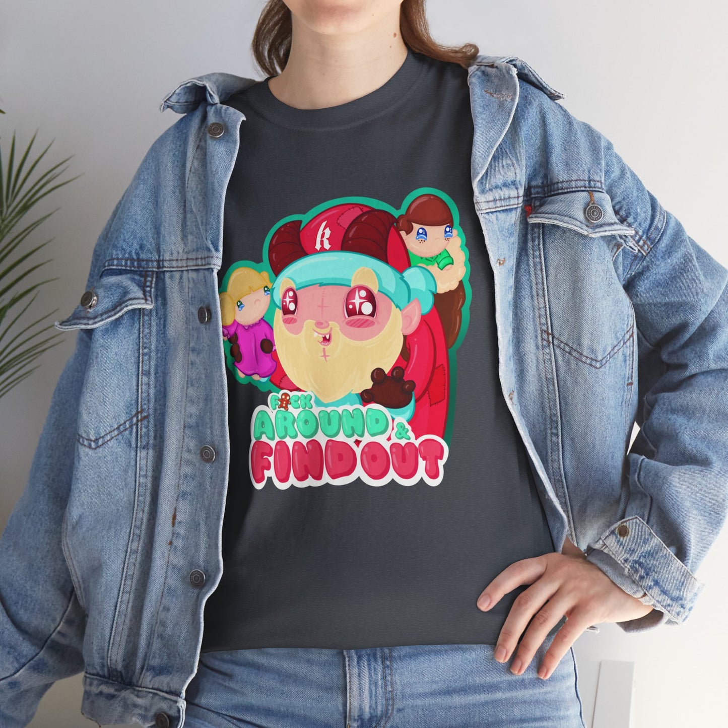 Krampus Is Coming To Town Unisex Heavy Cotton Tee