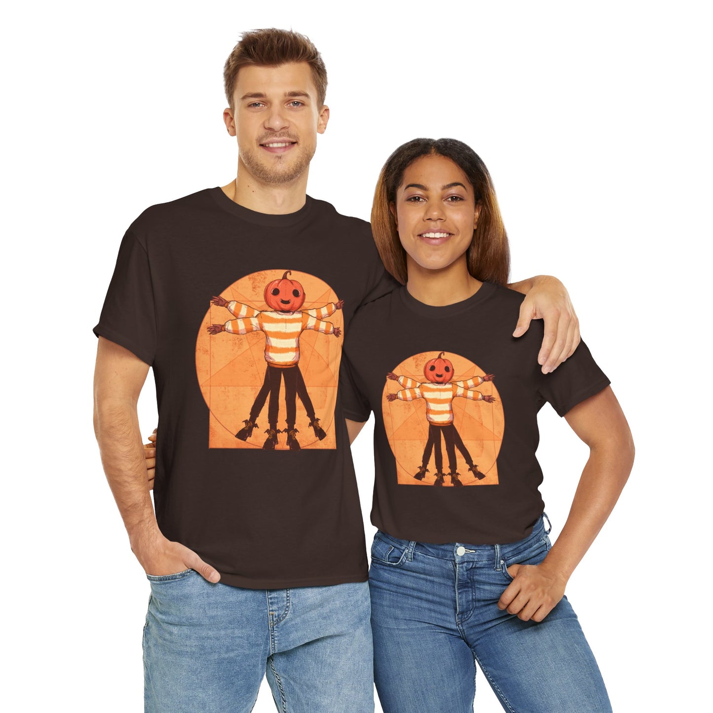 Vitruvian Halloween Unisex Heavy Cotton Tee
