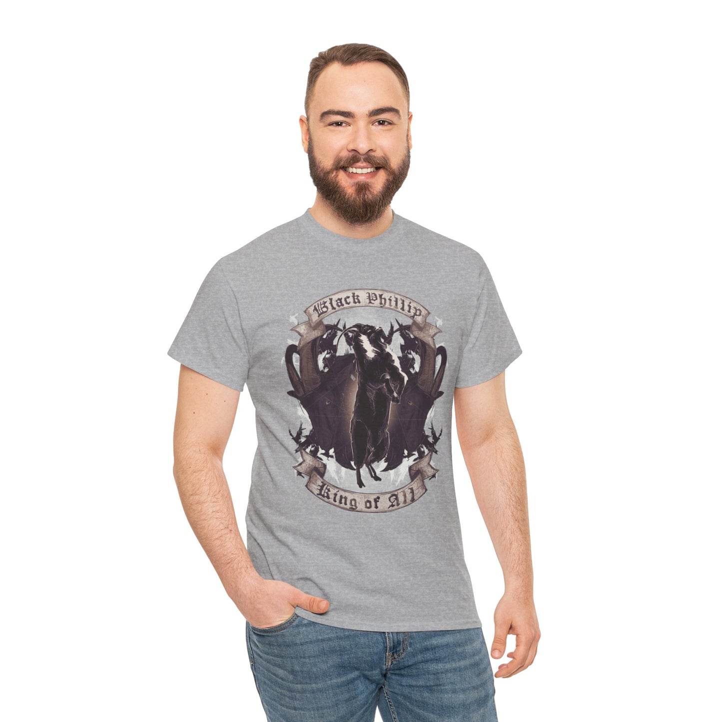 Black Phillip Unisex Heavy Cotton Tee