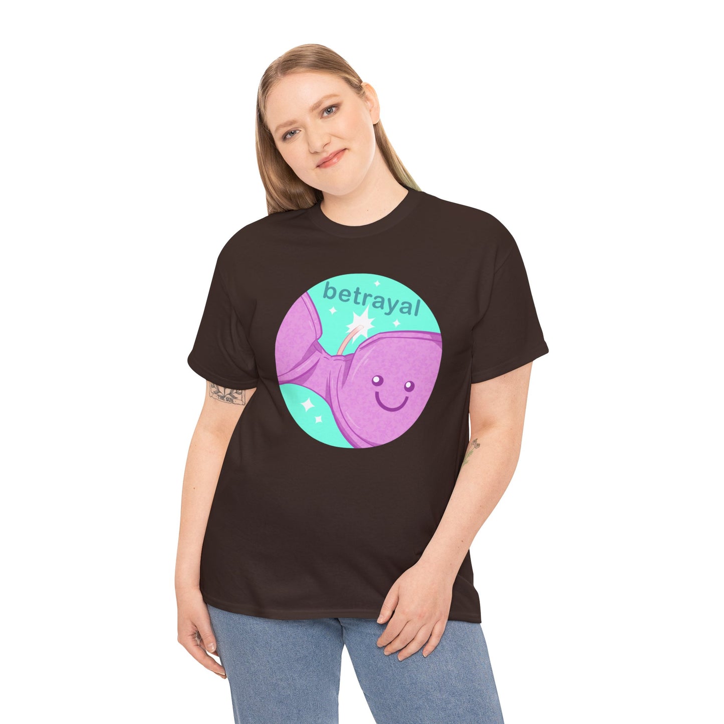 Bra Betrayal Unisex Heavy Cotton Tee