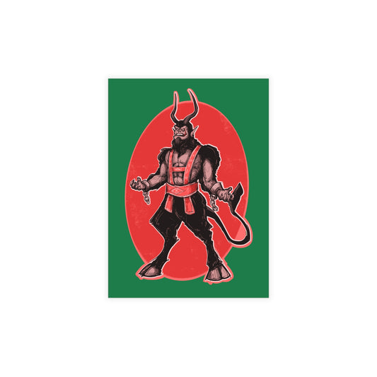 Classic Krampus Greeting Card Bundles (10, 30, 50 pcs)