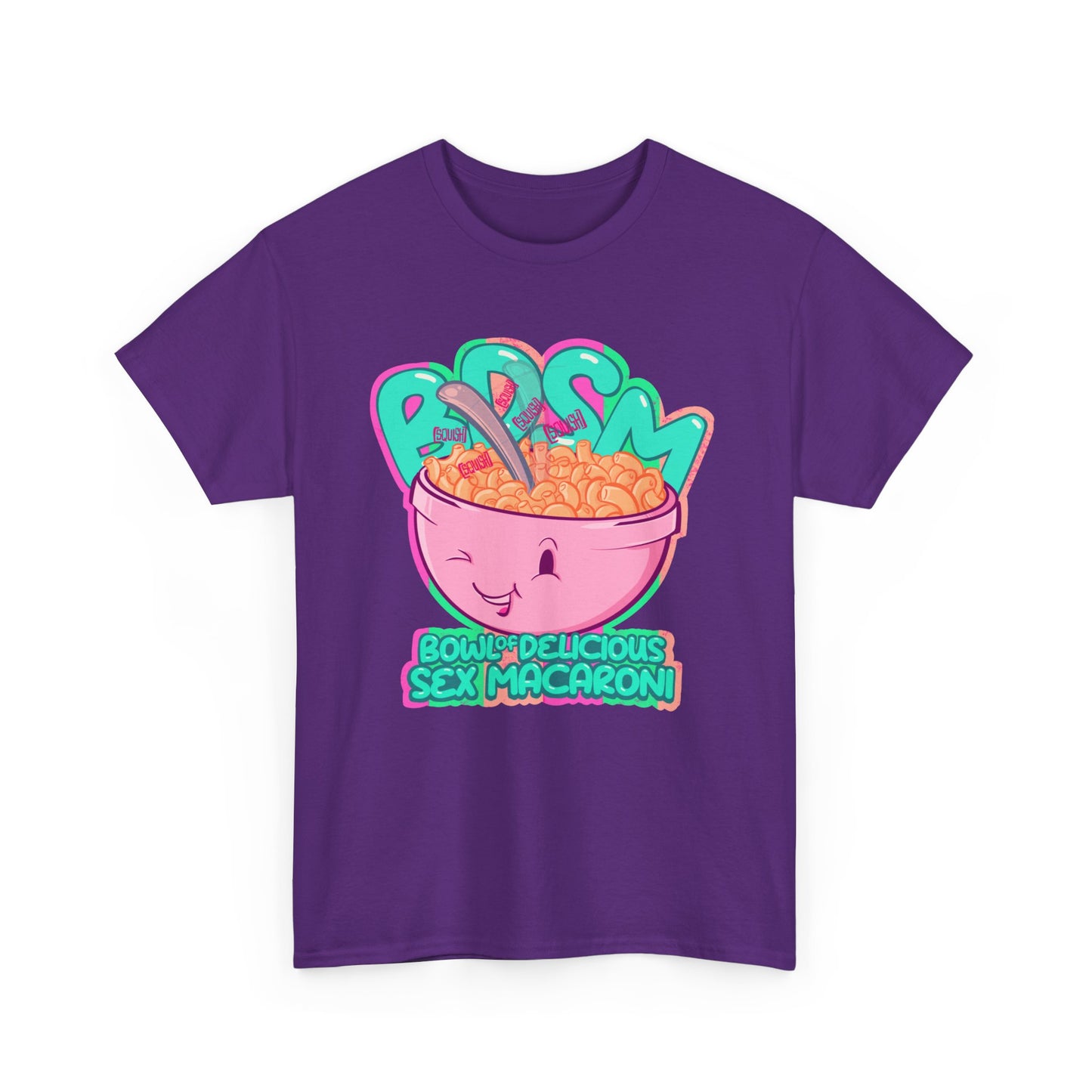 Bowl of Delicious Sex Macaroni Unisex Heavy Cotton Tee