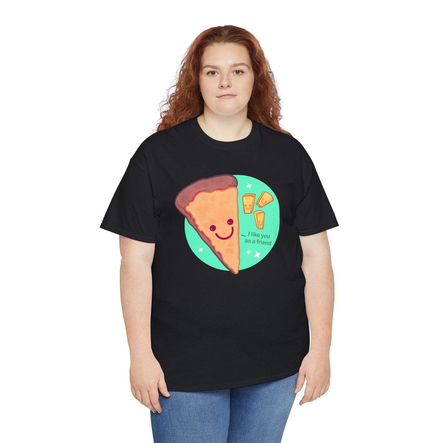 Just Friends Unisex Heavy Cotton Tee