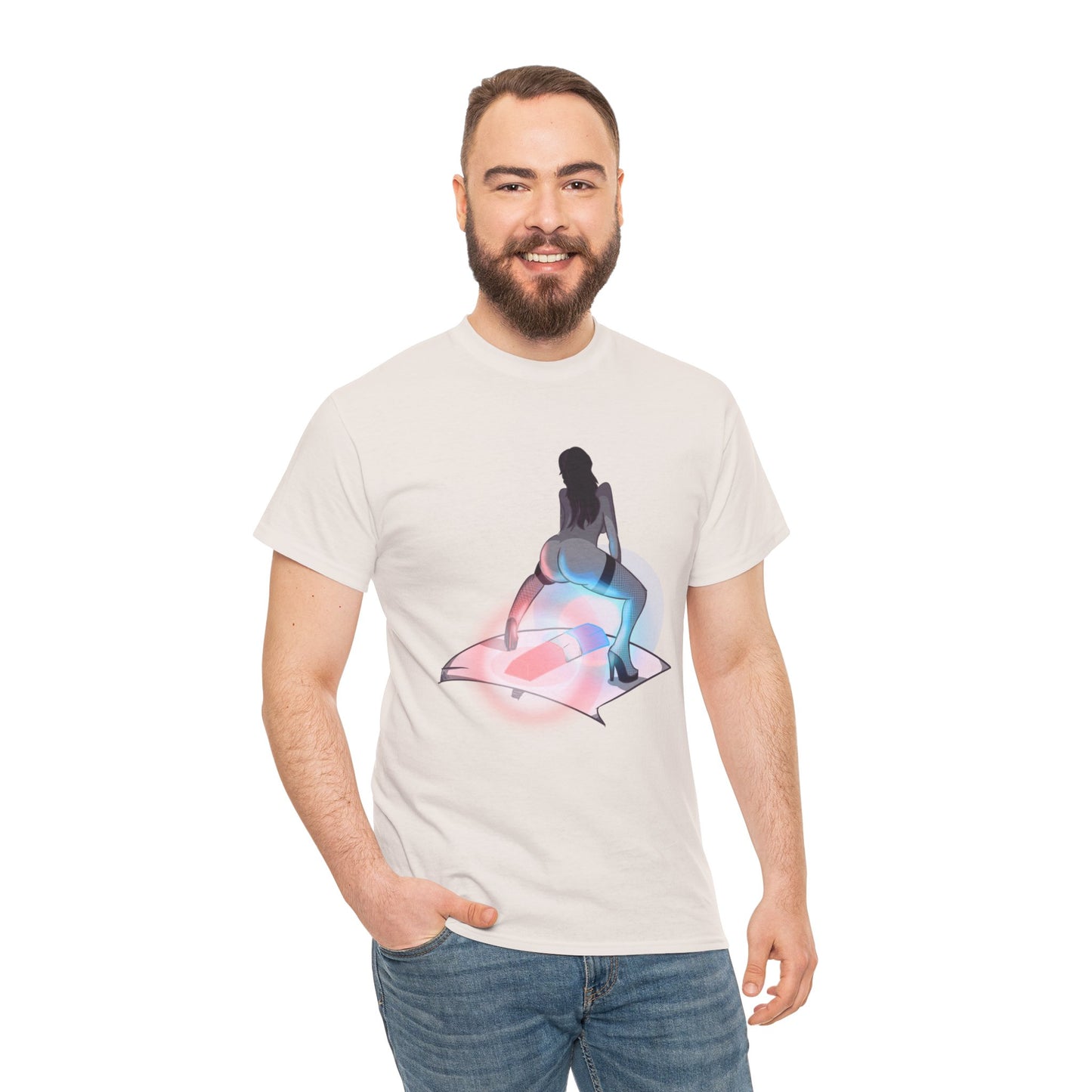 Twerking Under Influence Unisex Heavy Cotton Tee