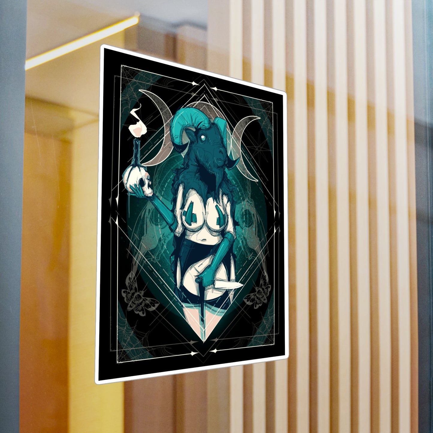 The Goat Kiss-Cut Vinyl Decal