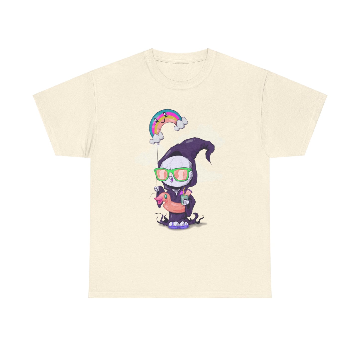 Death On Vacation Unisex Heavy Cotton Tee