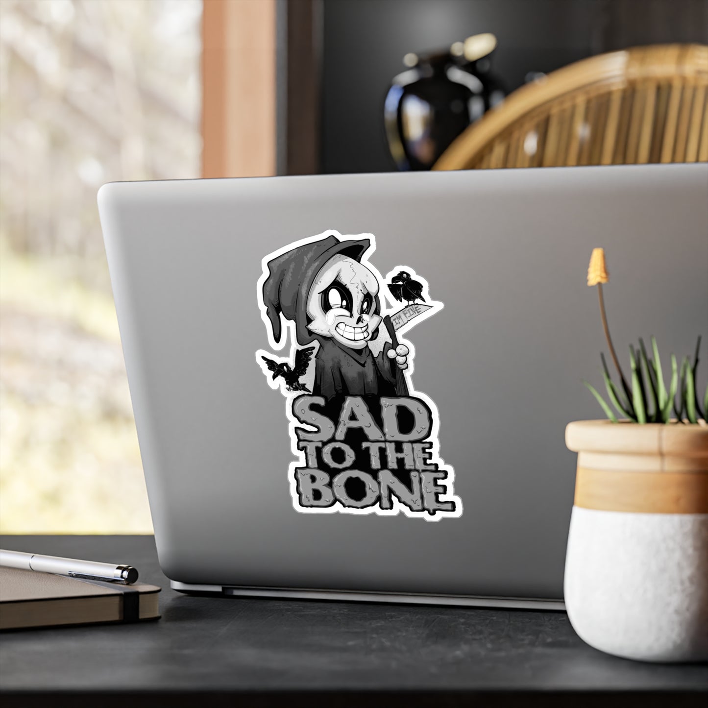 Sad To The Bone II Kiss-Cut Vinyl Decal