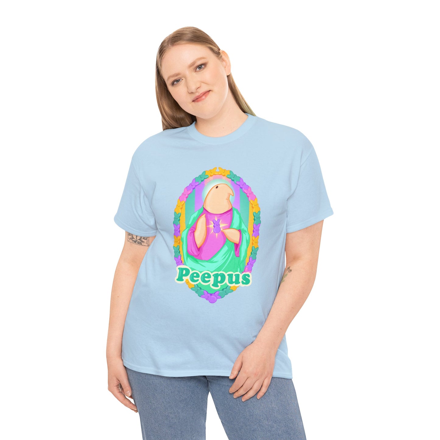 Peepus Unisex Heavy Cotton Tee