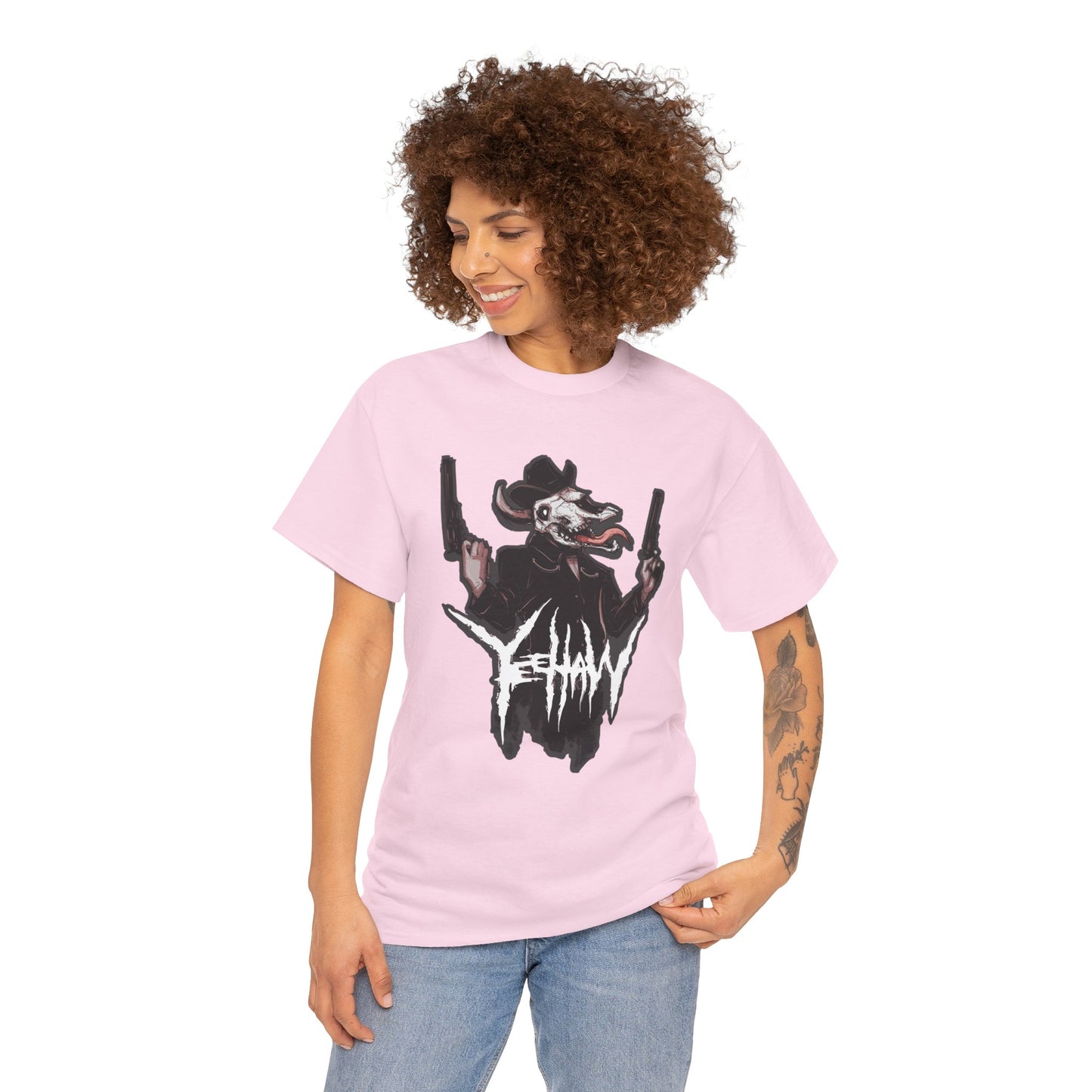 Cowboy Metal Unisex Heavy Cotton Tee