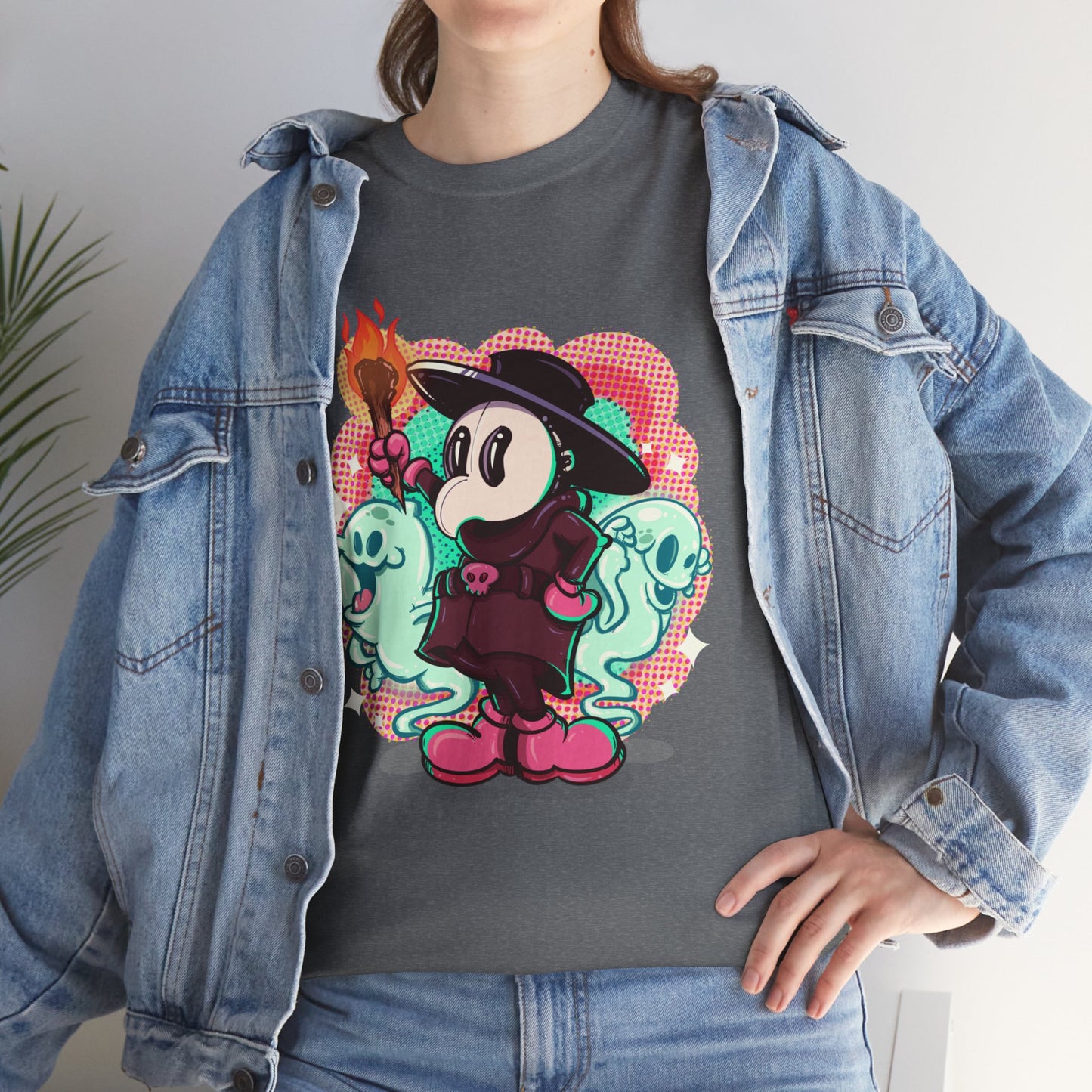 Rubber Hose Plague Doctor Unisex Heavy Cotton Tee